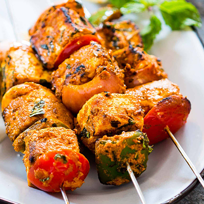 "Paneer Tikka Kebab (Delicacies Restaurant) - Click here to View more details about this Product